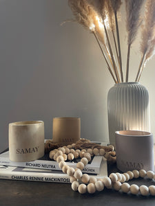 Energy Concrete Candle